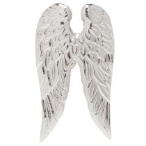 Itens Argolas para guardanapo asas de anjo decoração de mesa prata 6,5cm Ø4cm 4 un