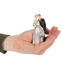 Itens Casal de bodas de prata (10 cm)