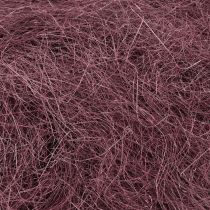 Itens Sisal Vermelho Bordeaux Fibra Natural Fibra de Sisal para Artesanato 300g