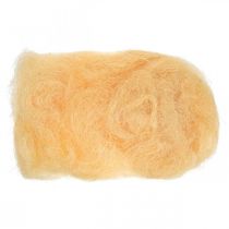 Sisal Damasco material natural enchimento lã fibra deco 300g