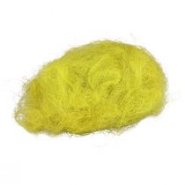 Sisal fibra natural verde claro para artesanato 300g