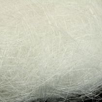 Sisal grama branca, sisal grama para artesanato, material artesanal material natural 300g