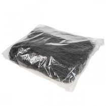 Itens Grama sisal para artesanato, material artesanal cinza 300g