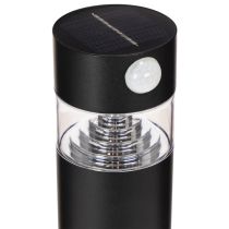 Itens Luminária solar de jardim com sensor de movimento, LED, 34 cm