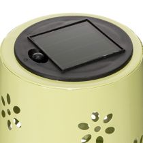 Itens Luminária de mesa solar LED com design floral, iluminação externa aconchegante, 28 cm