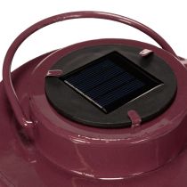 Itens Lanterna com motivo de folha, movida a energia solar, para iluminação ambiente externa, 25 cm