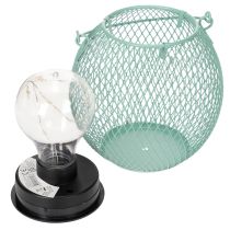 Itens Lanterna solar com iluminação LED decorativa, econômica, ideal para uso externo, 12 cm
