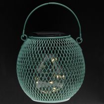 Itens Lanterna solar com iluminação LED decorativa, econômica, ideal para uso externo, 12 cm