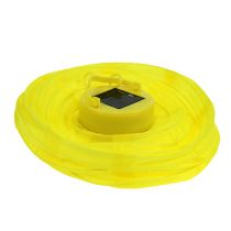 Itens Lampion LED com solar 20cm amarelo