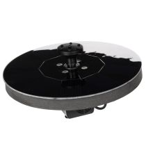 Itens Bomba solar para lagos de jardim, fonte decorativa flutuante com LED, 16 cm