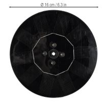 Itens Bomba solar para lagos de jardim, fonte decorativa flutuante com LED, 16 cm