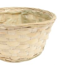 Bandeja de cavacos redonda 8pcs esbranquiçada. Ø20cm