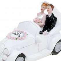 Carro de casamento caixa de dinheiro 14,5 cm