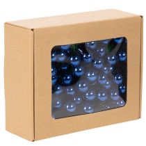 Itens Mini enfeites de Natal em arame, frutinhas espelhadas, 20 mm, 140 peças