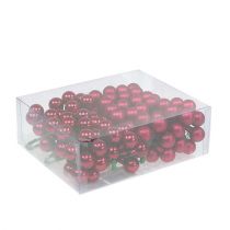Itens Mistura vermelha de frutas espelhadas Ø25mm 140 un