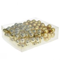 Itens Mini bolas de árvore de natal vidro espelho bagas Ø20mm 140 un