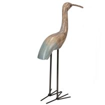 Itens Figura decorativa de pássaro para arranjos sazonais, 34 cm