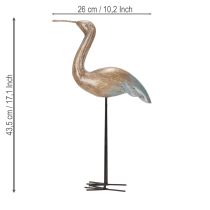Itens Estatueta decorativa de pássaro para decoração elegante de casa e jardim, 43 cm