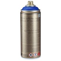 Itens Tinta spray azul fosca Montana Gold 400ml