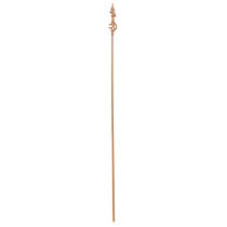 Itens Treliça de jardim com estaca para decoração de jardim com elemento decorativo de 115 cm