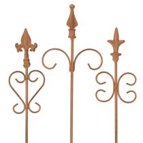Itens Decoração de jardim vintage vara edelrost decoração sortida 58cm 3 peças