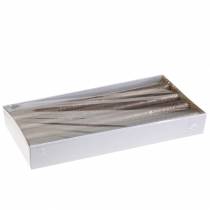 Itens Velas cônicas cor sólida cobre metálico 34mm×240mm 4 un