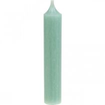 Velas curtas Velas Verde Jade para laço Ø21/110mm 6pcs