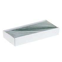 Itens Vela cônica verde escuro cor sólida 34 x 240mm 4 un
