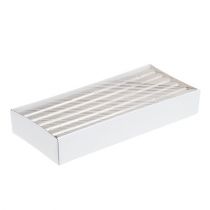 Itens Velas compridas douradas 22×240 mm – Conjunto de 12