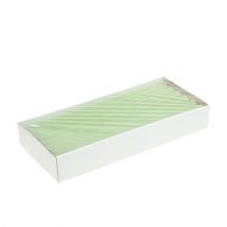 Itens Velas cônicas cor sólida verde limão 21×240mm 12 un