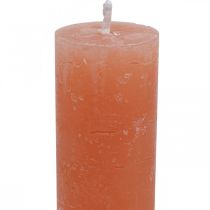 Itens Velas coloridas com Laranja Pêssego 34×240mm 4pcs