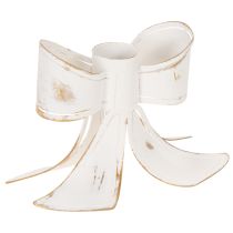 Itens Castiçal vintage em forma de laço, 12 cm