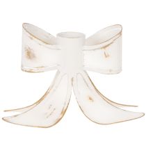 Itens Castiçal vintage em forma de laço, 12 cm