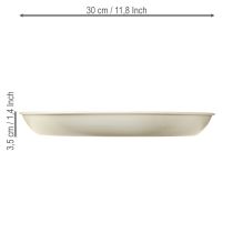 Itens Porta-velas cônico para 4 velas, tigela para velas, metal cinza, Ø30cm
