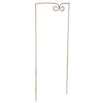 Itens Treliça, suporte para plantas trepadeiras, elemento decorativo curvo para canteiros e vasos de plantas, 75 cm