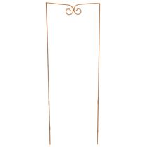 Itens Treliça, suporte para plantas trepadeiras, elemento decorativo curvo para canteiros e vasos de plantas, 75 cm