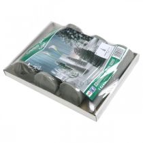 Itens Cone de espuma floral OASIS® SEC cinza, massa floral seca H24cm Ø8cm 6 unidades