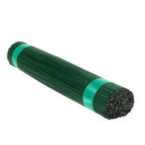 Itens Fio plug-in pintado de verde 0,7mm 300mm 2,5kg