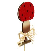 Itens Plug fly agaric 7cm C33,5cm 16 peças