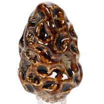 Itens Cogumelo morel artificial decorativo para vasos de plantas e mesas, 13 cm, 2 peças