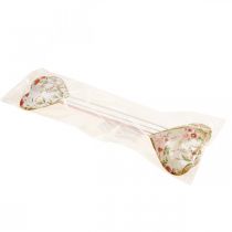 Itens Plugue de flor coração plug decorativo flores de coração 8×1,5×8cm 4 un