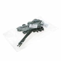 Itens Plugue de metal rosa cinza prateado, metal caiado de branco 20cm × 11,5cm 8 unid.