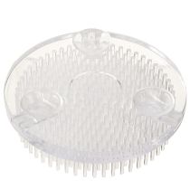 Itens Suporte redondo Kenzan para flores com ventosas, ideal para decoração floral e projetos de faça você mesmo.