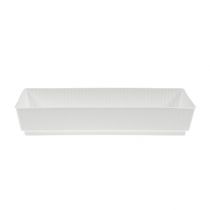 Bandeja de soquete espuma molhada 23 x 8 x 4,5 branco 10 unidades