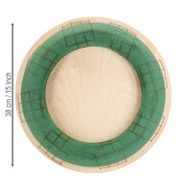 Itens Placa de madeira para guirlanda de espuma floral, espuma floral úmida, 38 cm, 2 peças