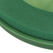 Itens Coroa de espuma floral com tigela espuma floral úmida Ø29cm 2 peças