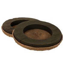 Itens Anel de espuma floral com base OASIS® Renewal® Floral Foam Biolit® 38cm (2 unidades)