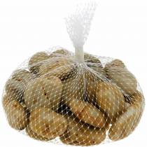 Itens Seixos de rio creme natural 3-5cm 1kg