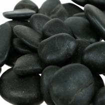Itens Seixos de rio pretos naturais 2-3cm 1kg