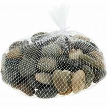 Itens Rio Seixos Luz Natural e Escuro 2-3cm 1kg